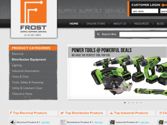 Frost Ecommerce Website